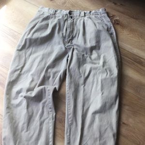 Perry Ellis America Men’s Pleated Chinos.